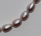 5.5-6.5mm Lavender Rice Shape Freshwater Pearl Necklace