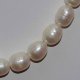 7.5-8.5mm White Potato Shape Freshwater Pearl Necklace