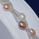 Rice Shape 5-6mm Freshwater Pearl Bracelet