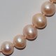 8-9mm Peach Off Round Freshwater Pearl Necklace