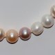 8-9mm Multi Color Off Round Freshwater Pearl Necklace