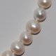 8-9mm White Off Round Freshwater Pearl Necklace