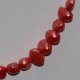 5.5-6.5mm Cranberry Color Baroque Freshwater Pearl Necklace