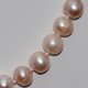 8-9mm Lavender Off Round Freshwater Pearl Necklace