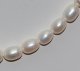 5.5-6.5mm White Rice Shape Freshwater Pearl Necklace