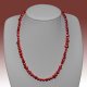 5.5-6.5mm Cranberry Color Baroque Freshwater Pearl Necklace