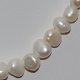 5.5-6.5mm White Baroque Freshwater Pearl Necklace